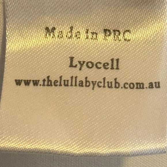 The Lullaby Club Shirt White M Lounge Top Cool Lyocell Button Front Comfort Pjs - Picture 7 of 8